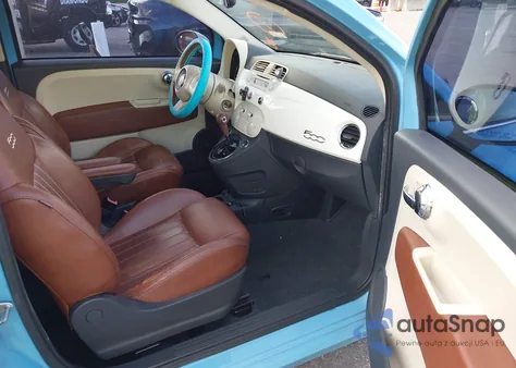 2015 Fiat 500 1957 Edition from USA, damaged, VIN 3C3CFFCR1FT570727